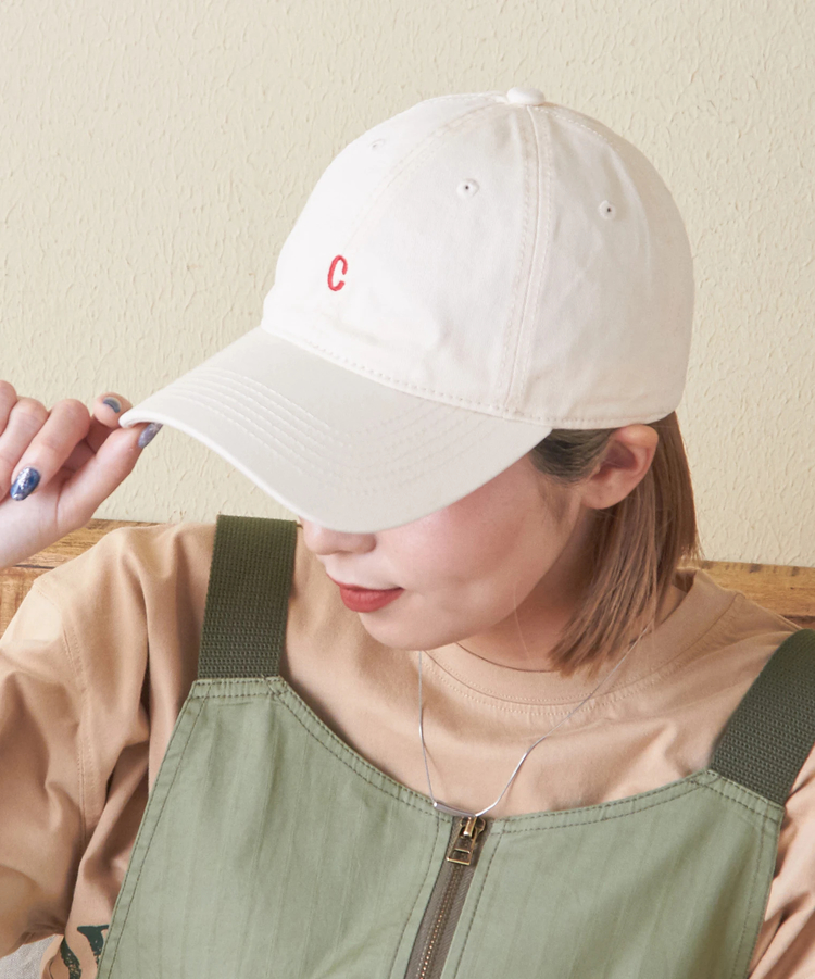 SELECT(セレクト) |WEB限定 ワンポイントロゴ刺繍キャップ