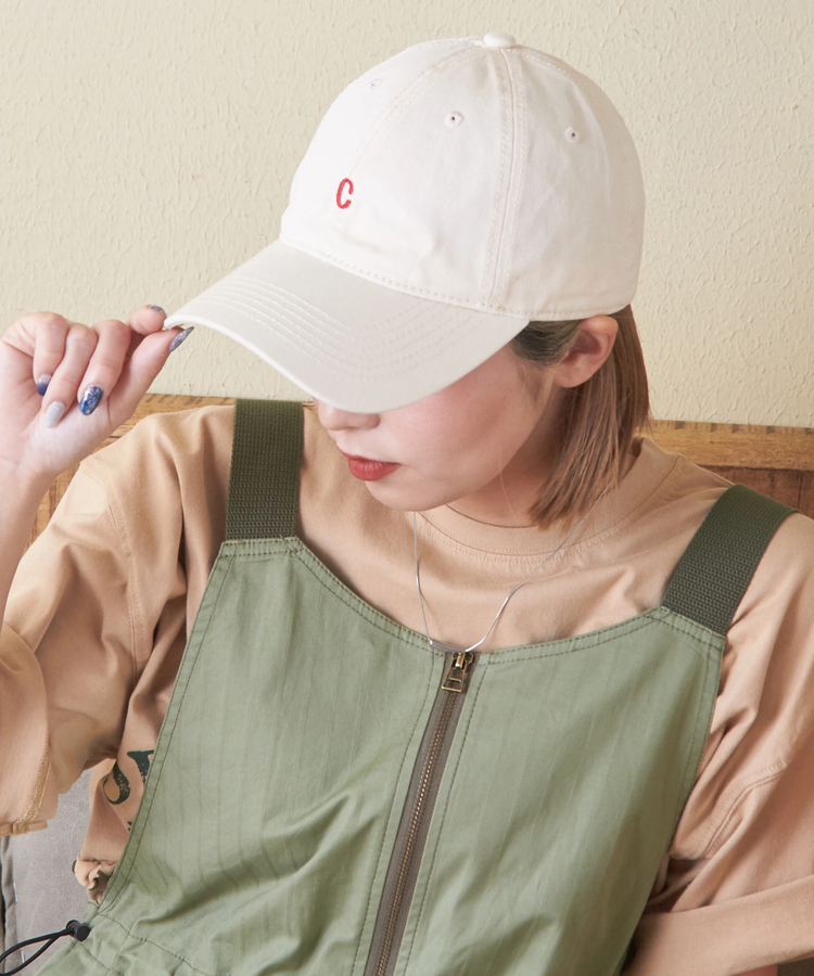 SELECT(セレクト) |WEB限定 ワンポイントロゴ刺繍キャップ