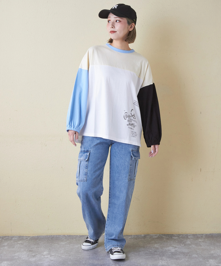 SELECT(セレクト) |evo. (エボ) WEB限定 デニムカーゴパンツ