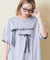 SELECT(セレクト)通販 | evo. (エボ) WEB限定 リボン付きロゴプリント Tシャツ