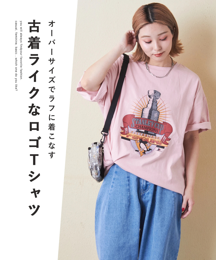SELECT(セレクト) |evo. (エボ) WEB限定 ビッグシルエット プリント Tシャツ