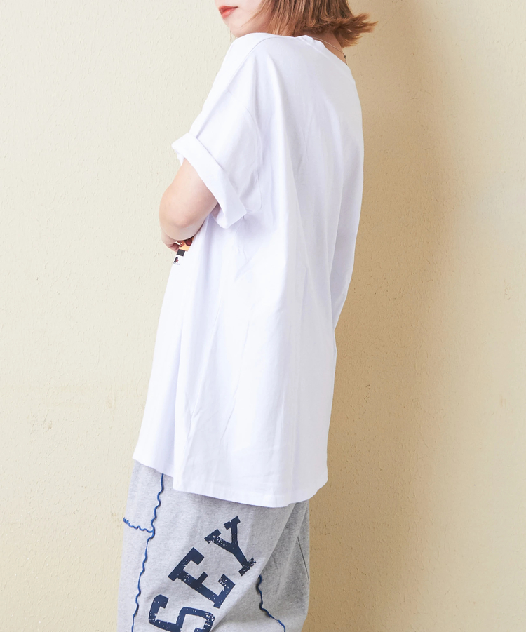 SELECT(セレクト) |evo. (エボ) WEB限定 ビッグシルエット プリント Tシャツ