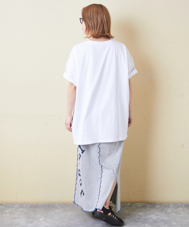 SELECT(セレクト) |evo. (エボ) WEB限定 ビッグシルエット プリント Tシャツ