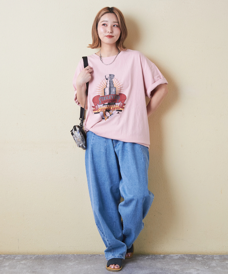 SELECT(セレクト) |evo. (エボ) WEB限定 ビッグシルエット プリント Tシャツ