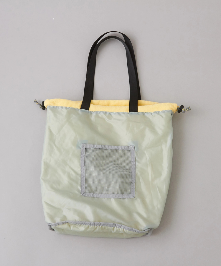 SELECT(セレクト) |【秋冬新作】KiU (キウ) フリースドローストリングバッグ