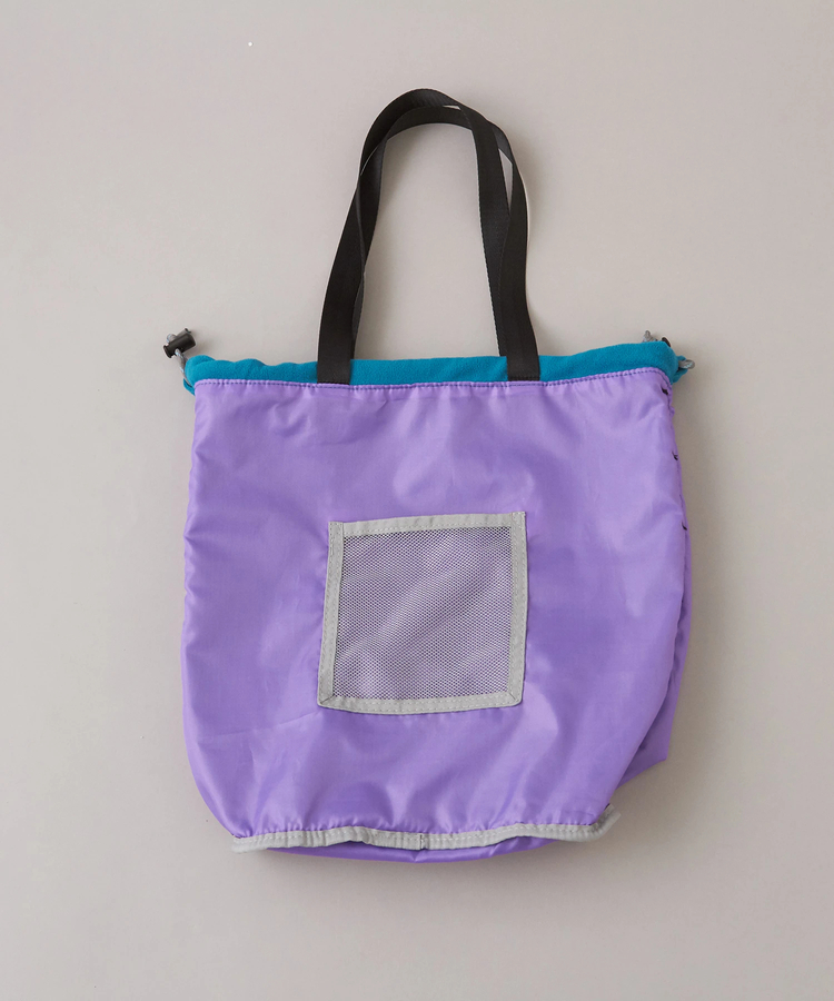 SELECT(セレクト) |【秋冬新作】KiU (キウ) フリースドローストリングバッグ