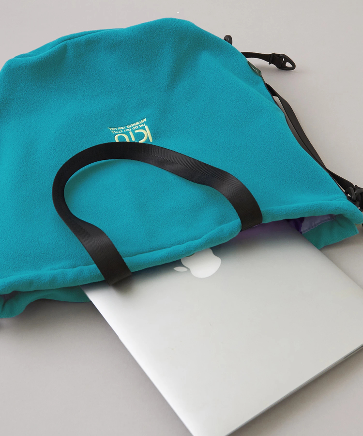 SELECT(セレクト) |【秋冬新作】KiU (キウ) フリースドローストリングバッグ