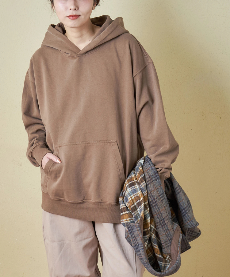 SELECT(セレクト) |【秋冬新作】WEB限定 evo. (エボ) ピグメント加工 スウェット プルオーバーパーカー