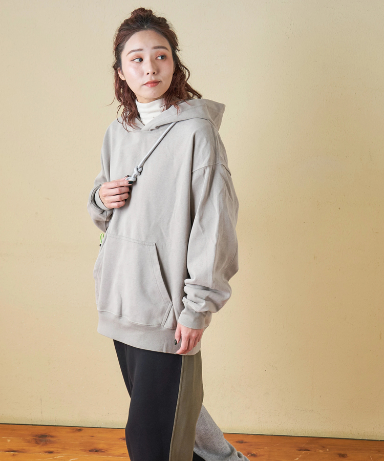 SELECT(セレクト) |【秋冬新作】WEB限定 evo. (エボ) ピグメント加工 スウェット プルオーバーパーカー