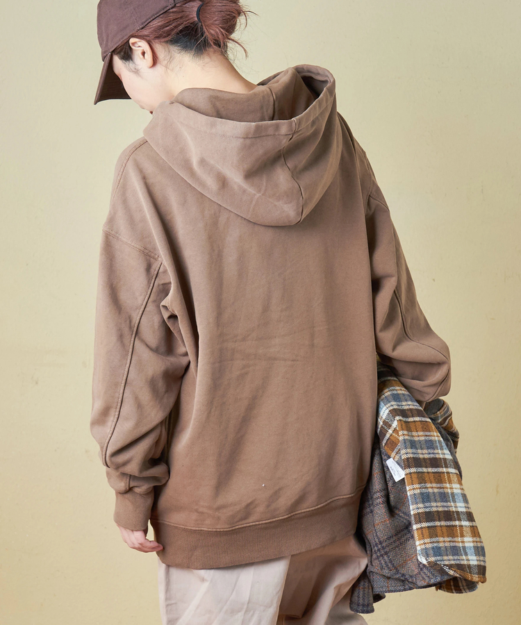 SELECT(セレクト) |【秋冬新作】WEB限定 evo. (エボ) ピグメント加工 スウェット プルオーバーパーカー