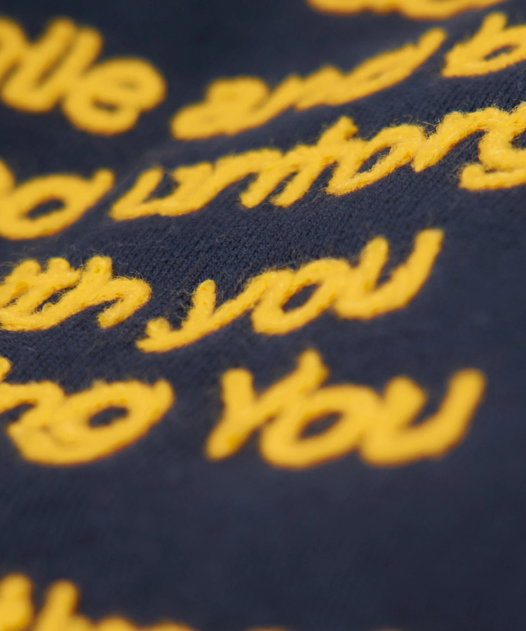 SELECT(セレクト) |【秋冬新作】WEB限定 evo. (エボ) 裏フリース スウェット チェーン刺繍 プルオーバーパーカー