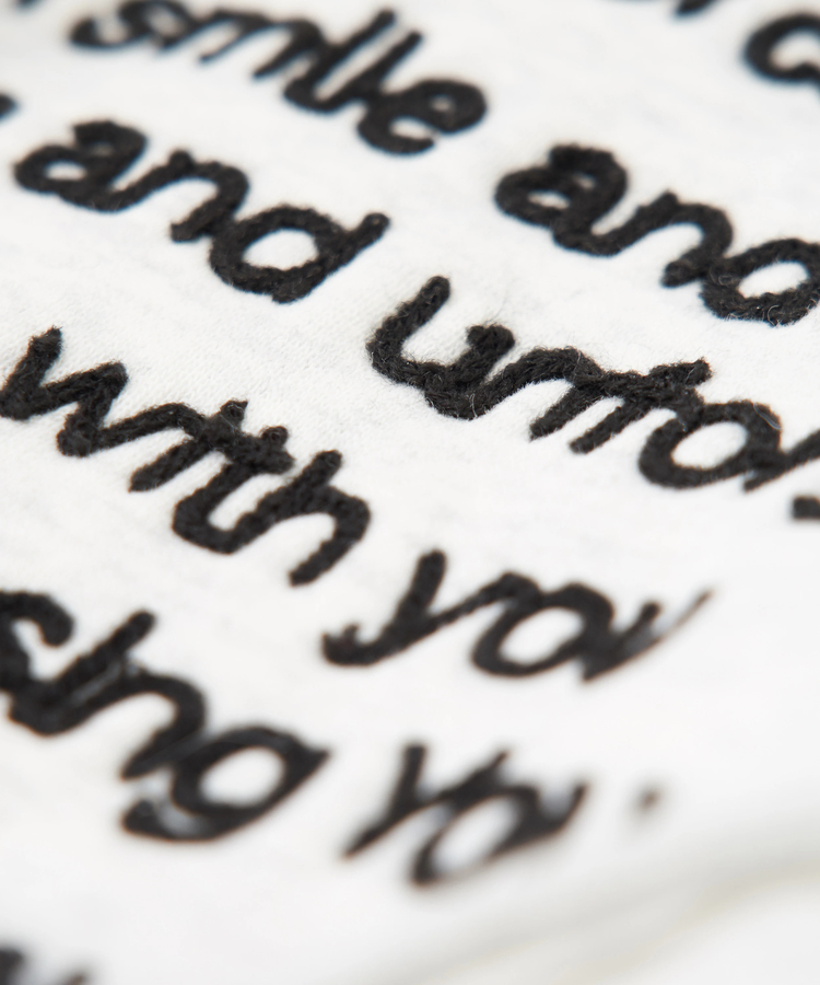 SELECT(セレクト) |【秋冬新作】WEB限定 evo. (エボ) 裏フリース スウェット チェーン刺繍 プルオーバーパーカー