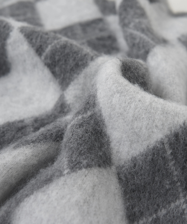 SELECT(セレクト) |【秋冬新作】WEB限定 evo. (エボ) アーガイル柄 シャギーニット Vネック カーディガン