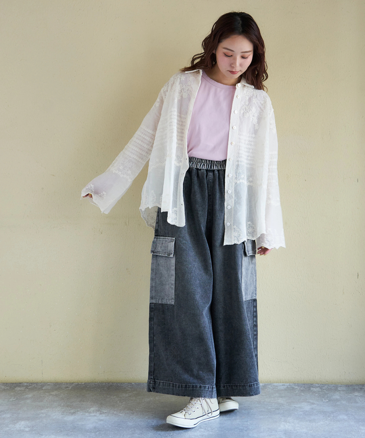 SELECT(セレクト) |【春新作ポイント2倍(2/10まで)】WEB限定 evo. (エボ) レース 長袖 シャツ