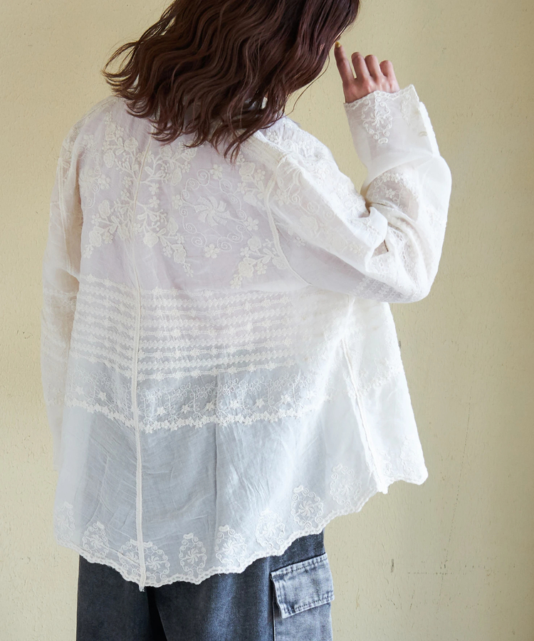 SELECT(セレクト) |【春新作ポイント2倍(2/10まで)】WEB限定 evo. (エボ) レース 長袖 シャツ