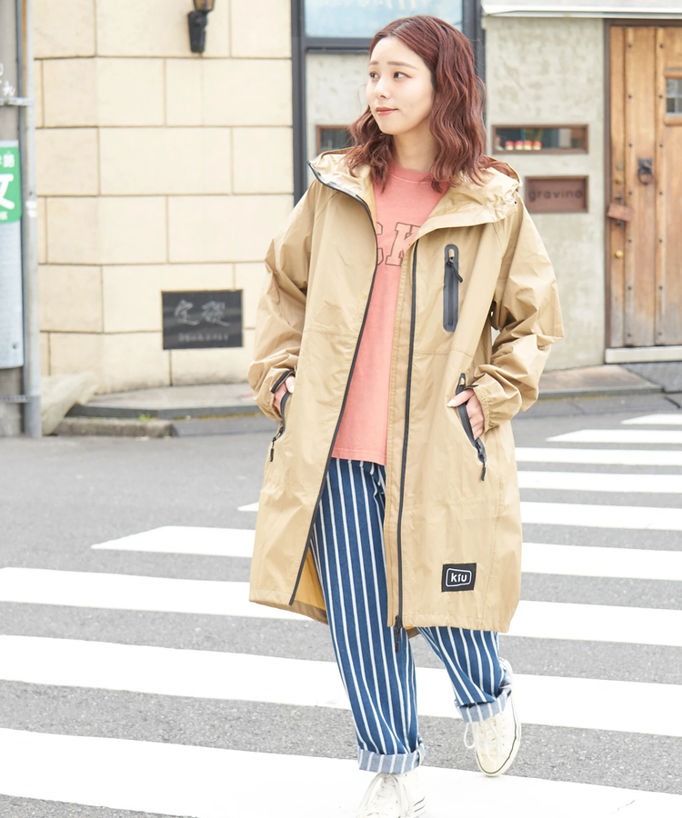 SELECT(セレクト) |【春新作】WEB限定 KiU (キウ) RAIN ZIP UP レインジップアップコート