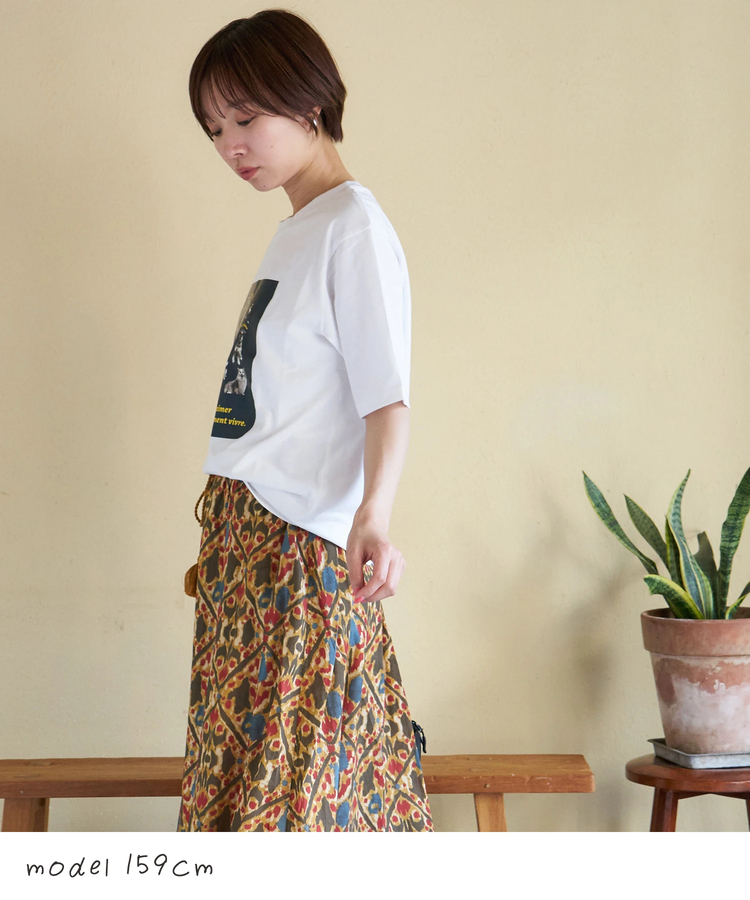 SELECT(セレクト) |【春夏新作】WEB限定 モノクローム ペット Tシャツ