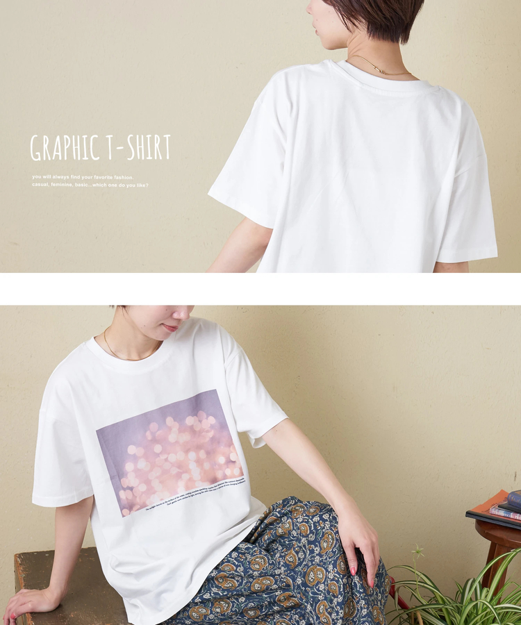 SELECT(セレクト) |【春夏新作】WEB限定 フォトグラフ Tシャツ
