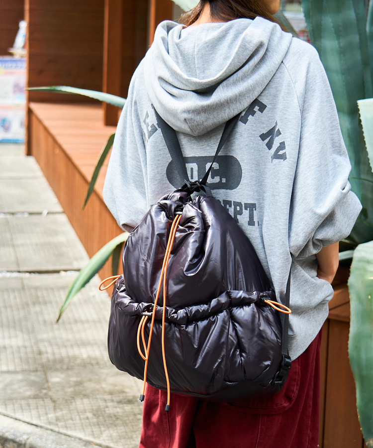 SELECT(セレクト) |【会員様限定セール除外商品】【秋新作】WEB限定 KiU (キウ) PUFFY 2WAY ショルダー ＆ ナップサック