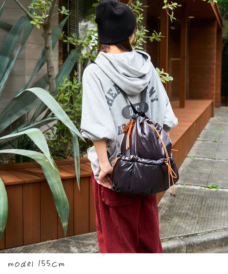 SELECT(セレクト) |【会員様限定セール除外商品】【秋新作】WEB限定 KiU (キウ) PUFFY 2WAY ショルダー ＆ ナップサック